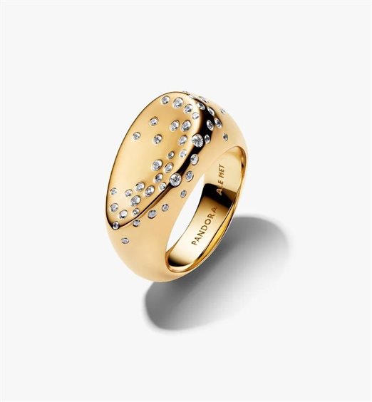 Anello Pandora Donna Organic in Lega metallica Cubic Zirconia 164671C01-52 - 164671C01-52